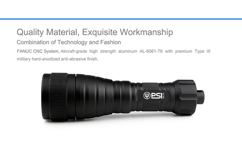 SI Delta Dive Light material