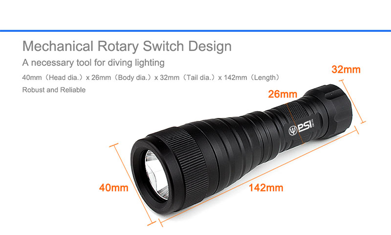 SI Delta Dive Light design
