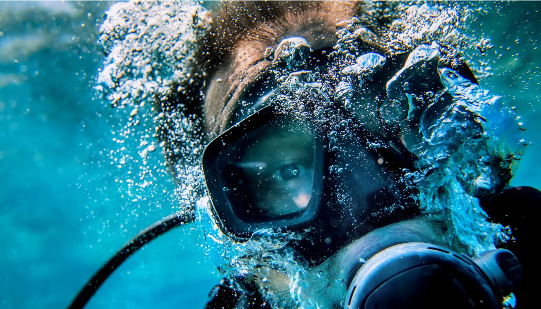 PSI Prodive scuba diving banner