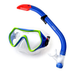 PSI Reef Kid Combo Snorkel Blue