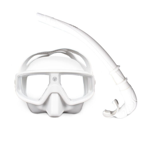 PSI Apnea Snorkel Combo white