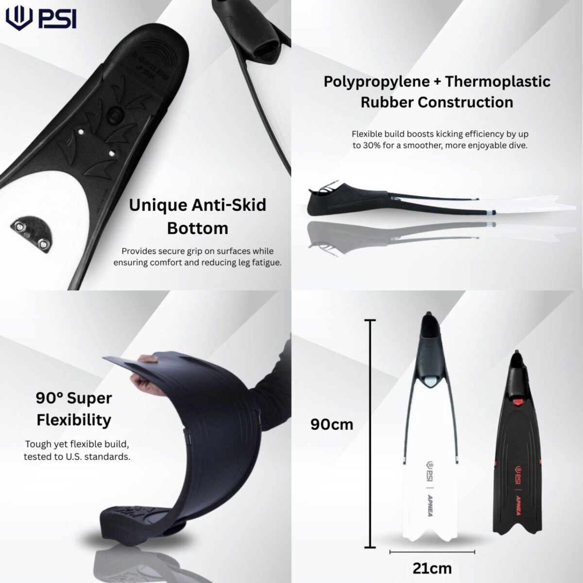 PSI Apnea Freediving Fins