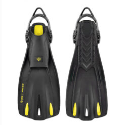 PSI Racer Open Heel Fins front and back